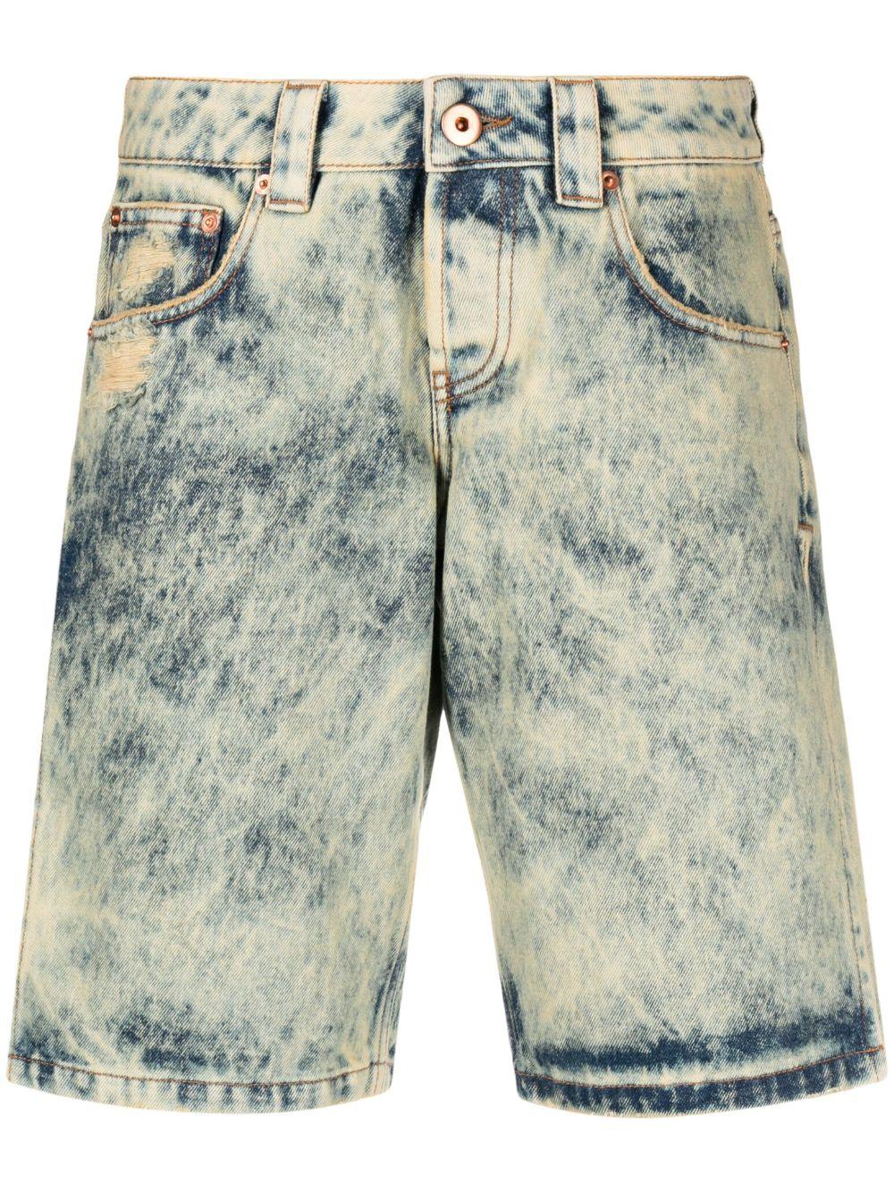 vaquera shorts light denim cotton - women