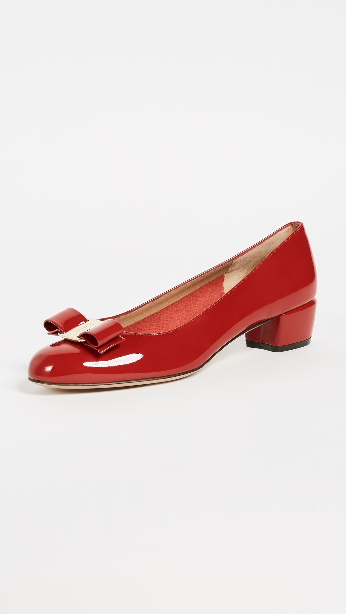 vara low heel pumps