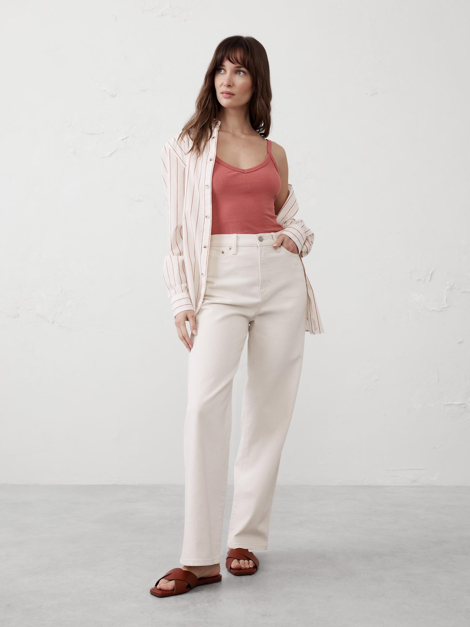 variegated ribbed tank