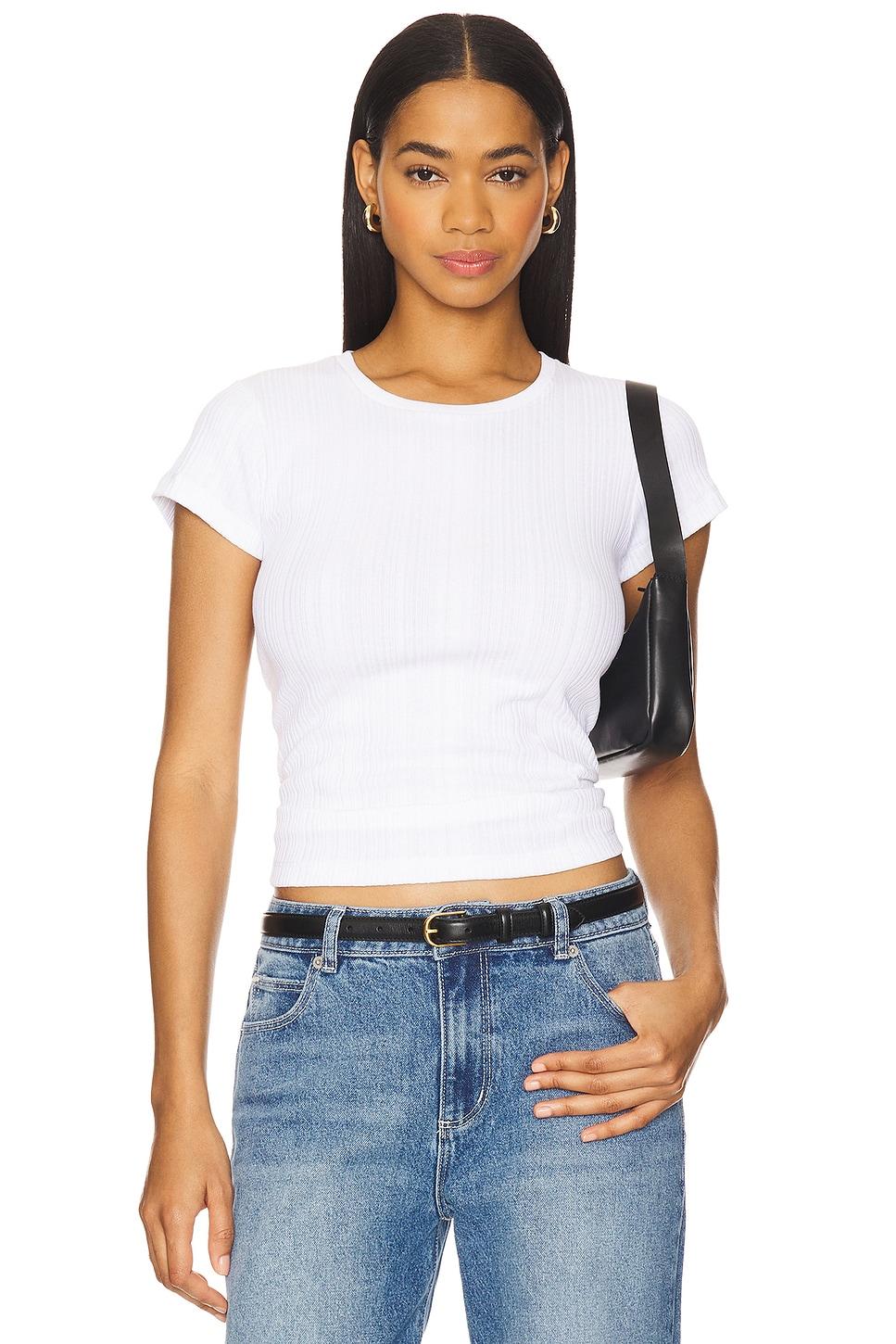 varigated 60s slim tee