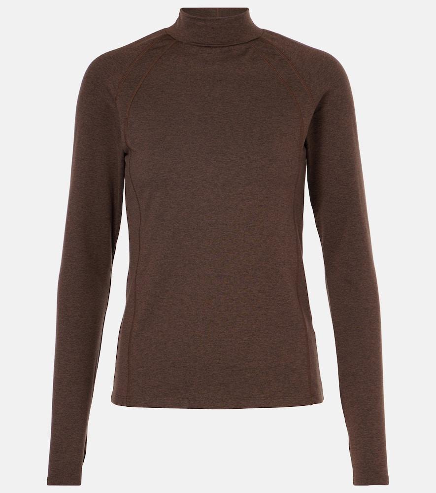 varley always warm jersey turtleneck top