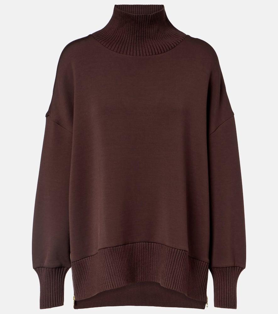 varley barker jersey turtleneck sweater