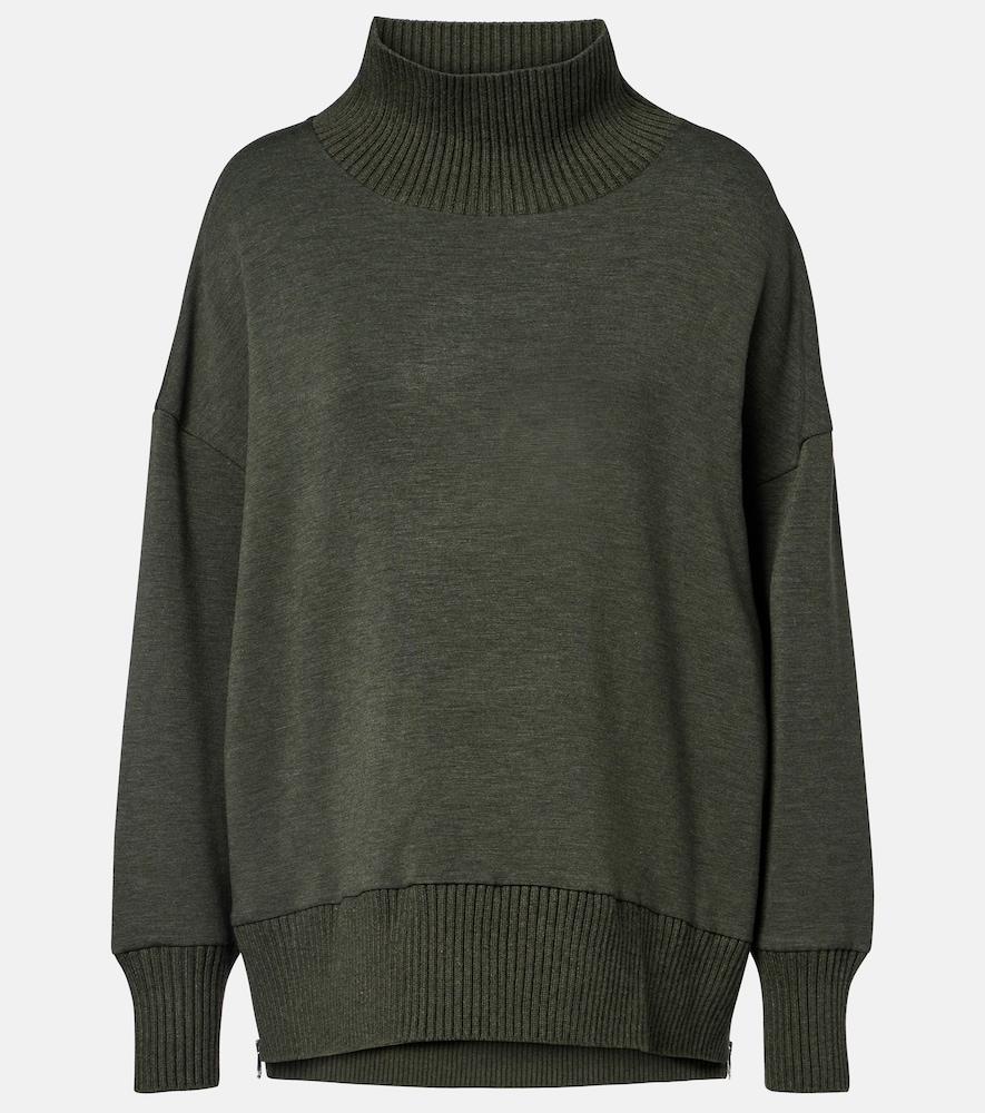 varley barker jersey turtleneck sweater