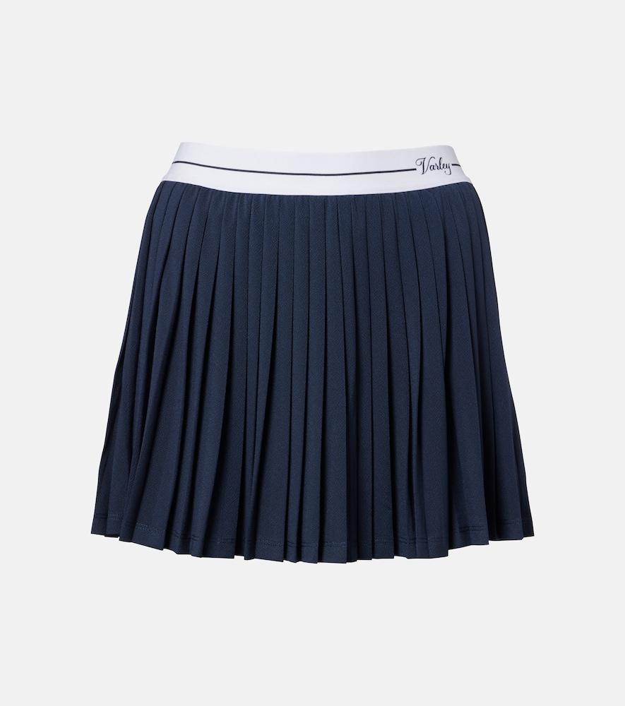 varley clemency pleated tennis skirt