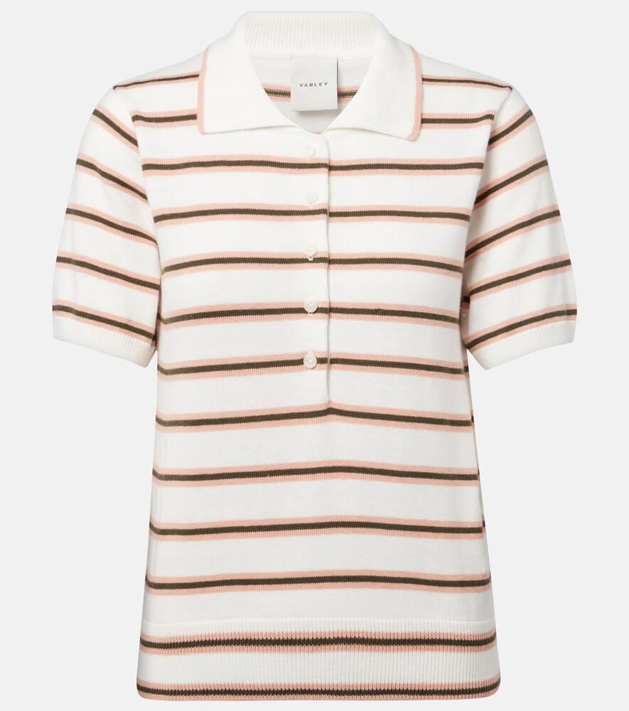 varley faustine striped cotton