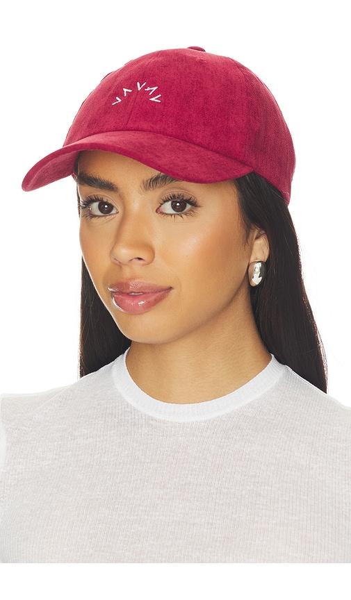 varley franklin cap in red.