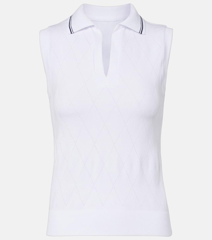 varley marit argyle polo shirt