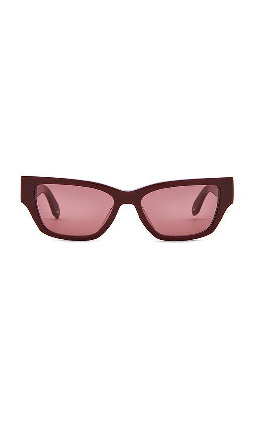 varley melra sunglasses in wine.