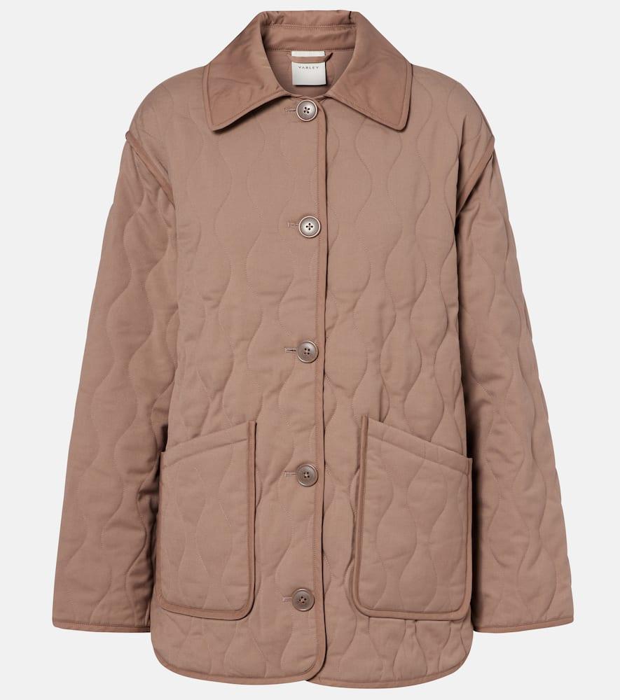 varley wilson quilted jacket