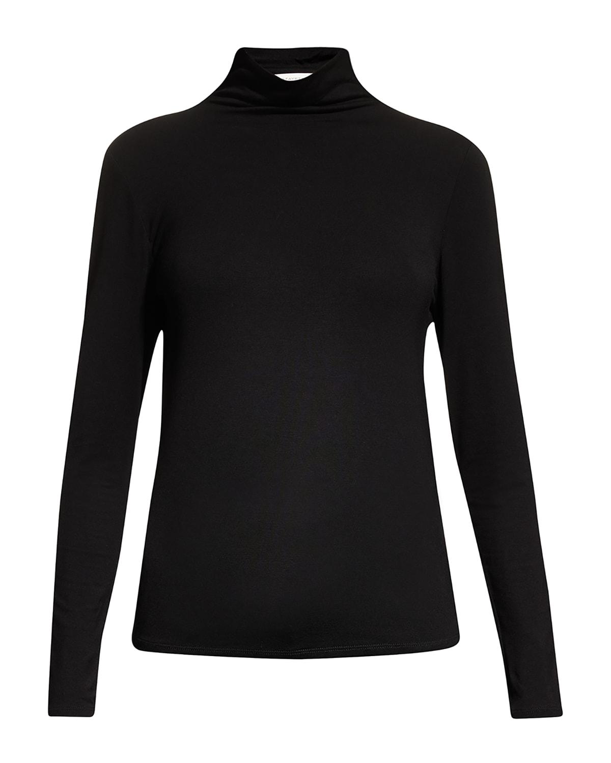 veda jersey turtleneck top