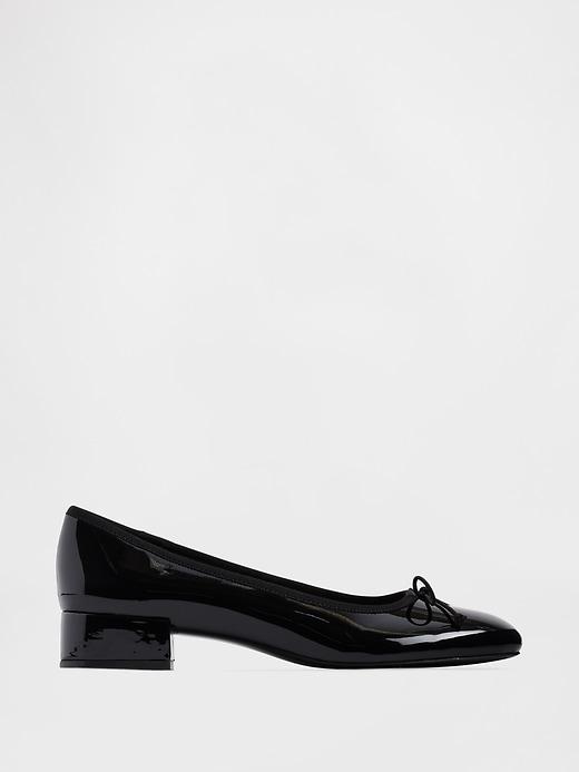 vegan patent leather heels
