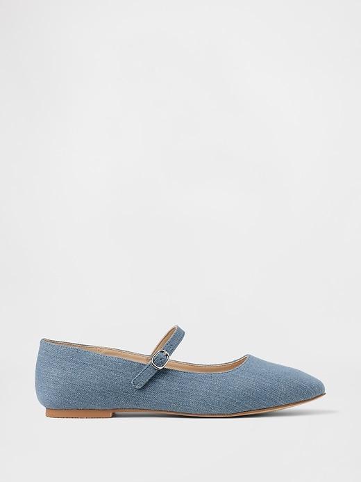 vegan suede mary jane flats