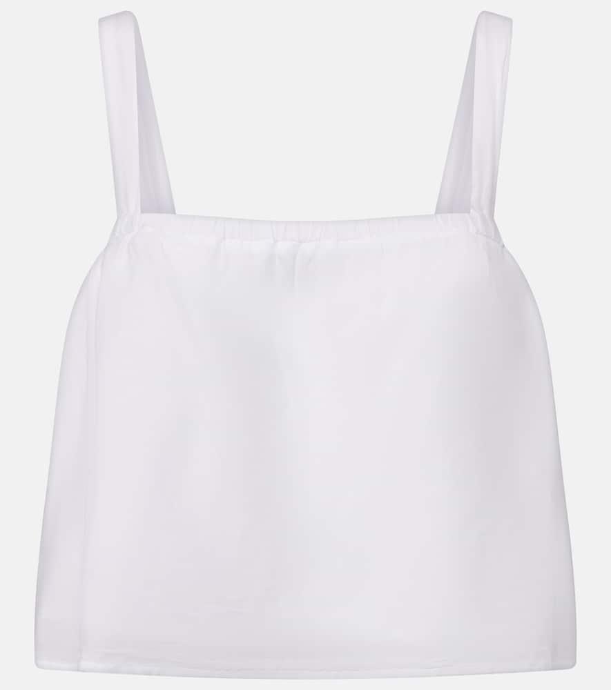 velvet andrea cotton and silk voile top