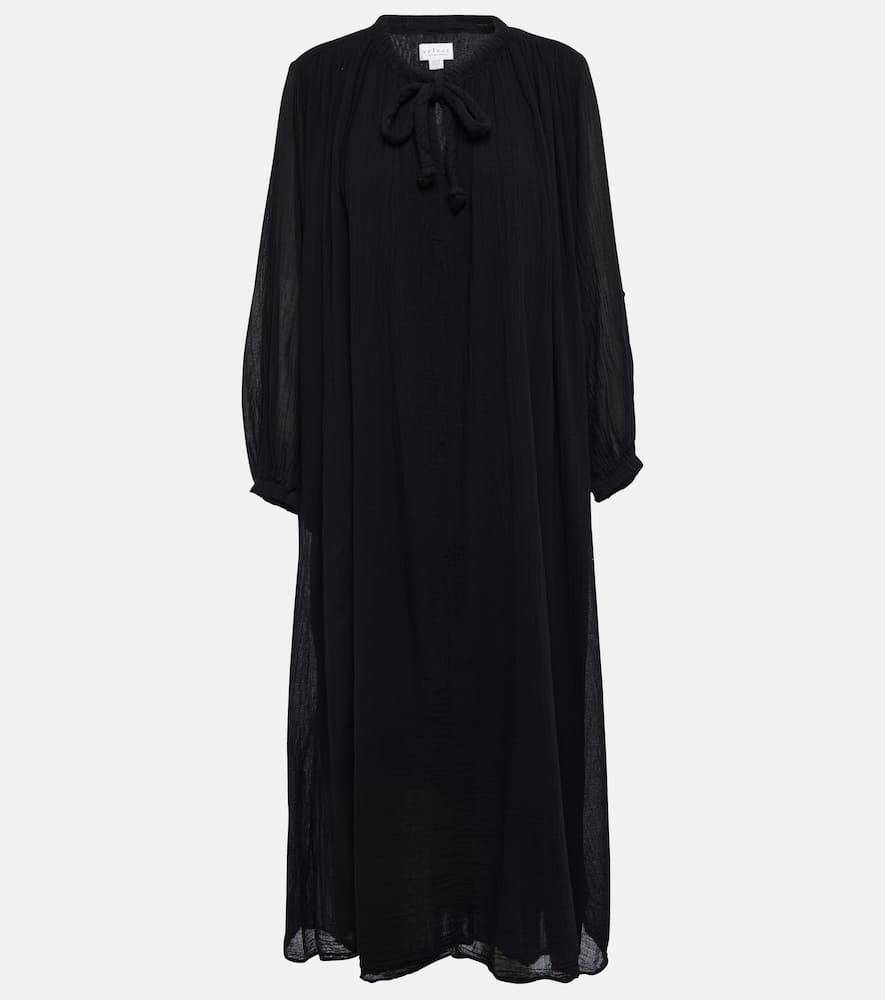 velvet frankie cotton gauze maxi dress