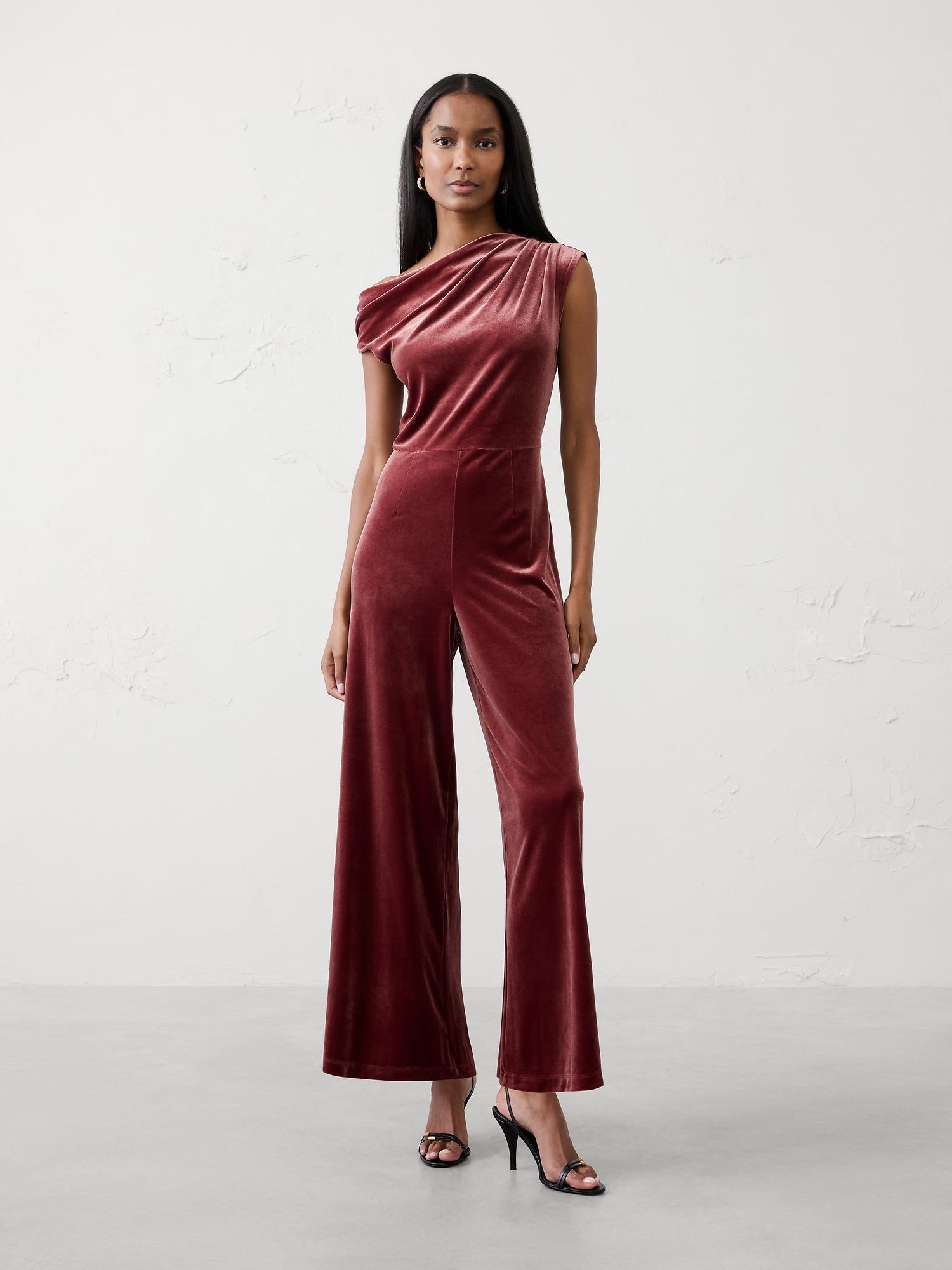 velvet jumpsuit