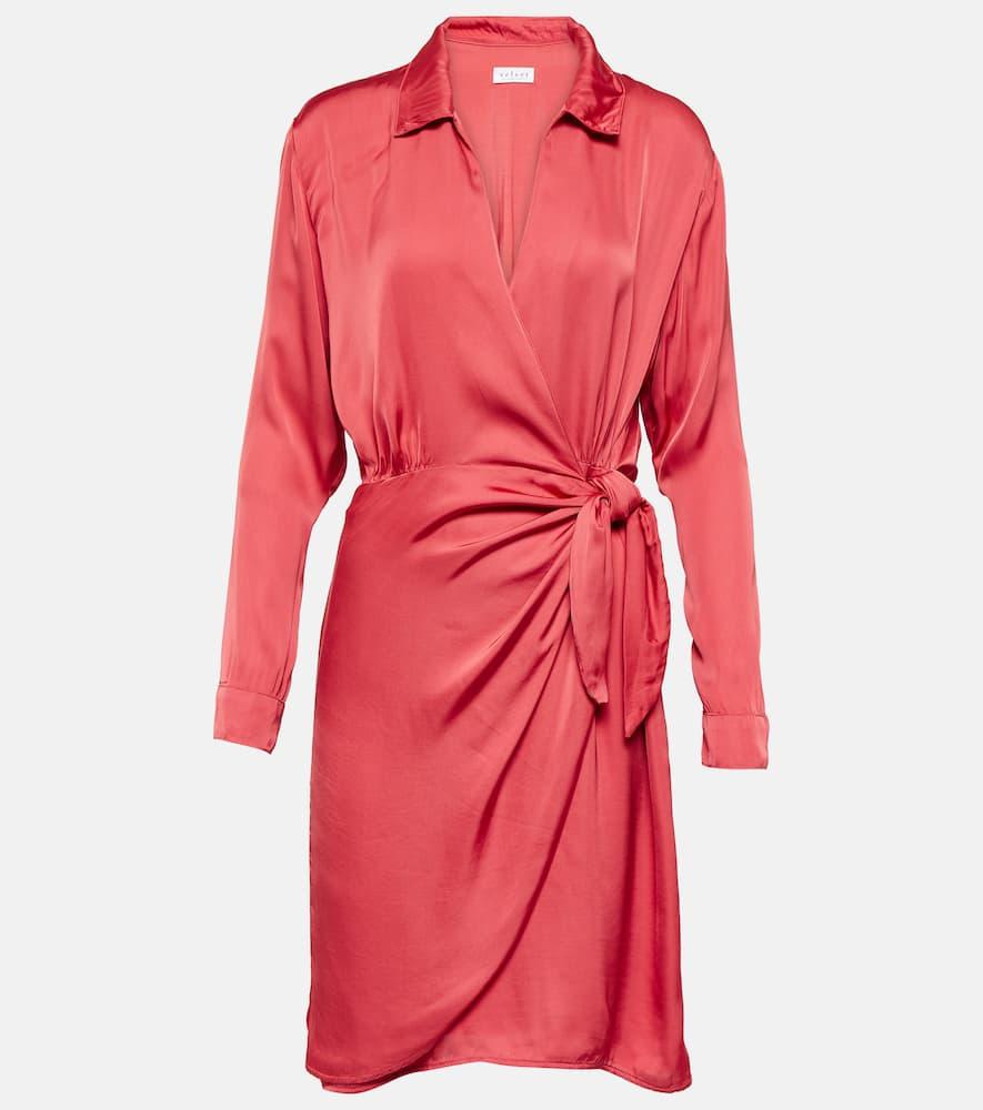 velvet juni wrap dress