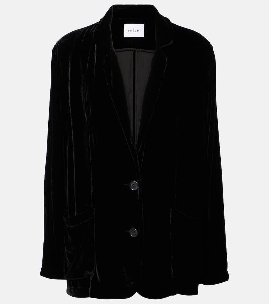 velvet kyla velvet blazer