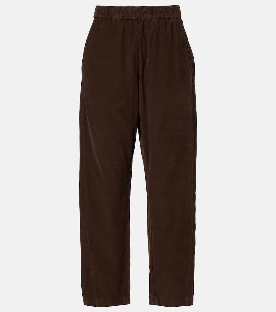 velvet laney cotton straight pants