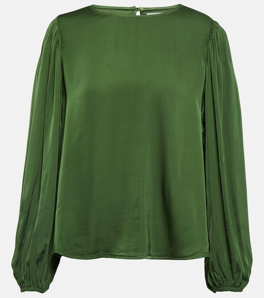 velvet leila satin top