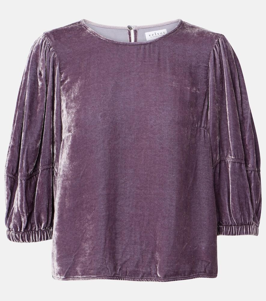 velvet nancy velvet top