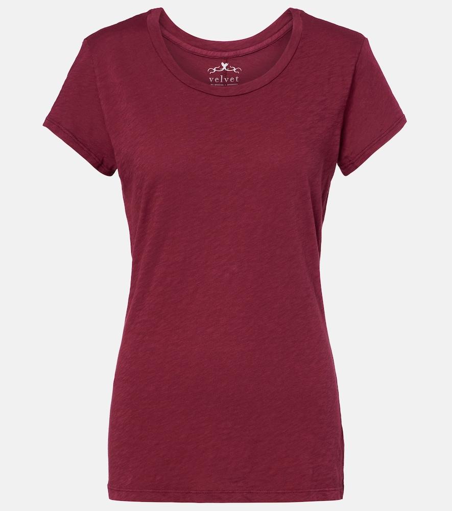 velvet odelia cotton jersey t