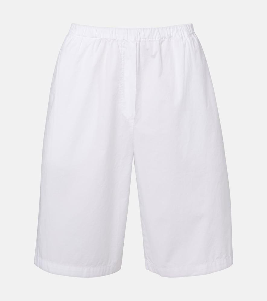 velvet tomoko cotton poplin shorts