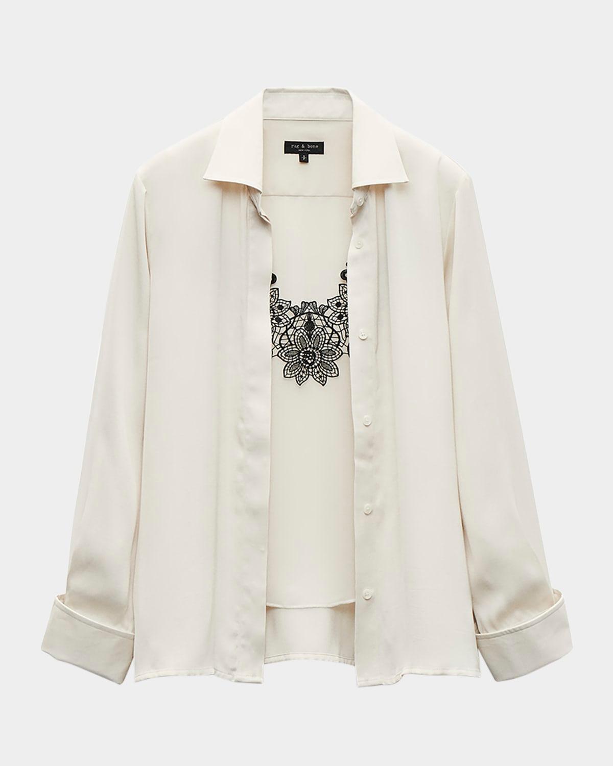 venus lace cami blouse