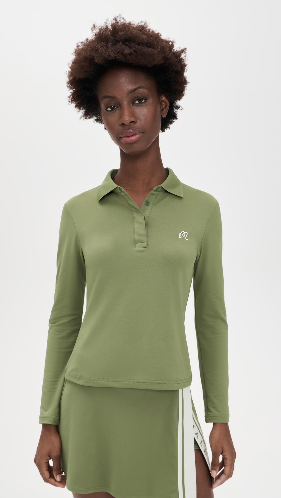 venus long sleeve polo