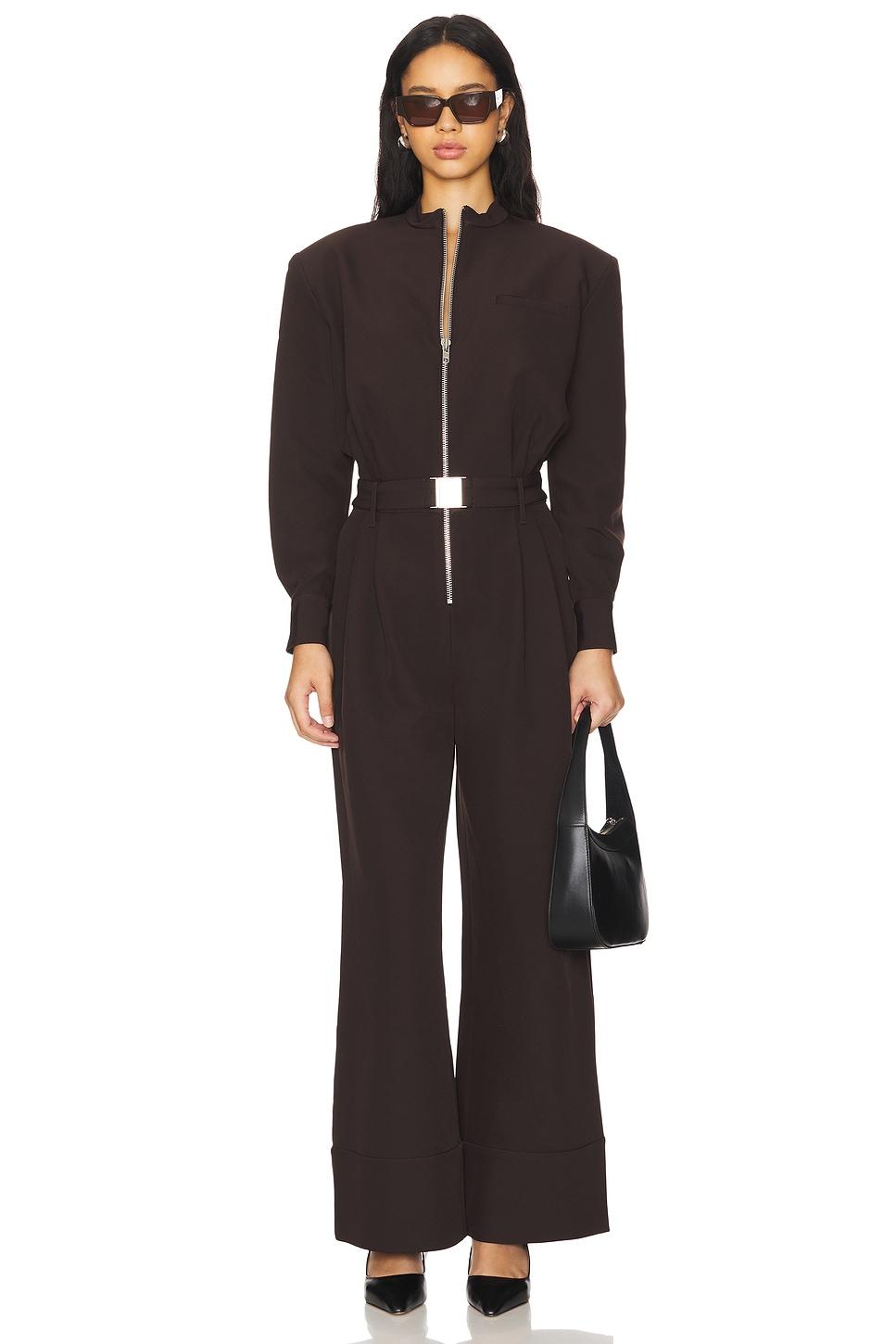 vera heavy crepe jumpsuit