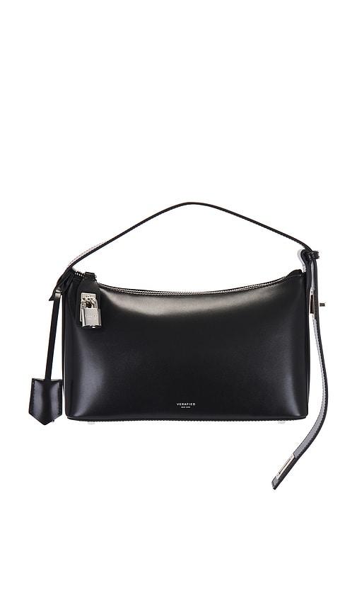 verafied hobo bag in black.