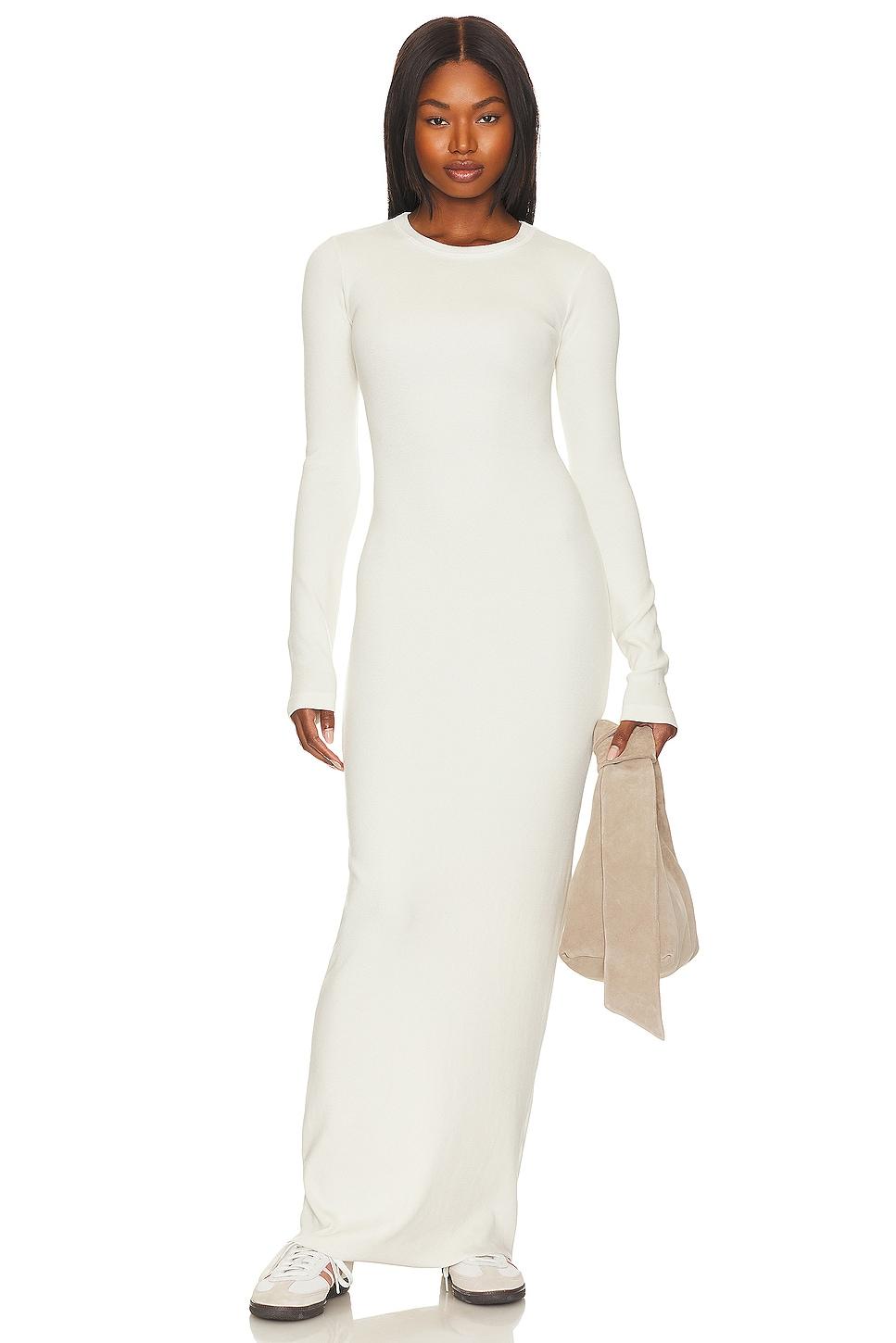 verona crewneck maxi dress