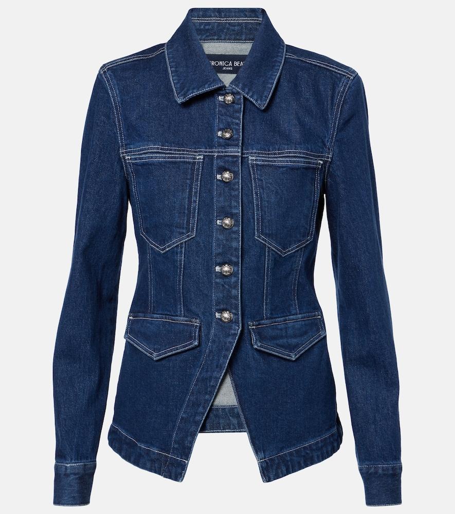 veronica beard alfie denim jacket