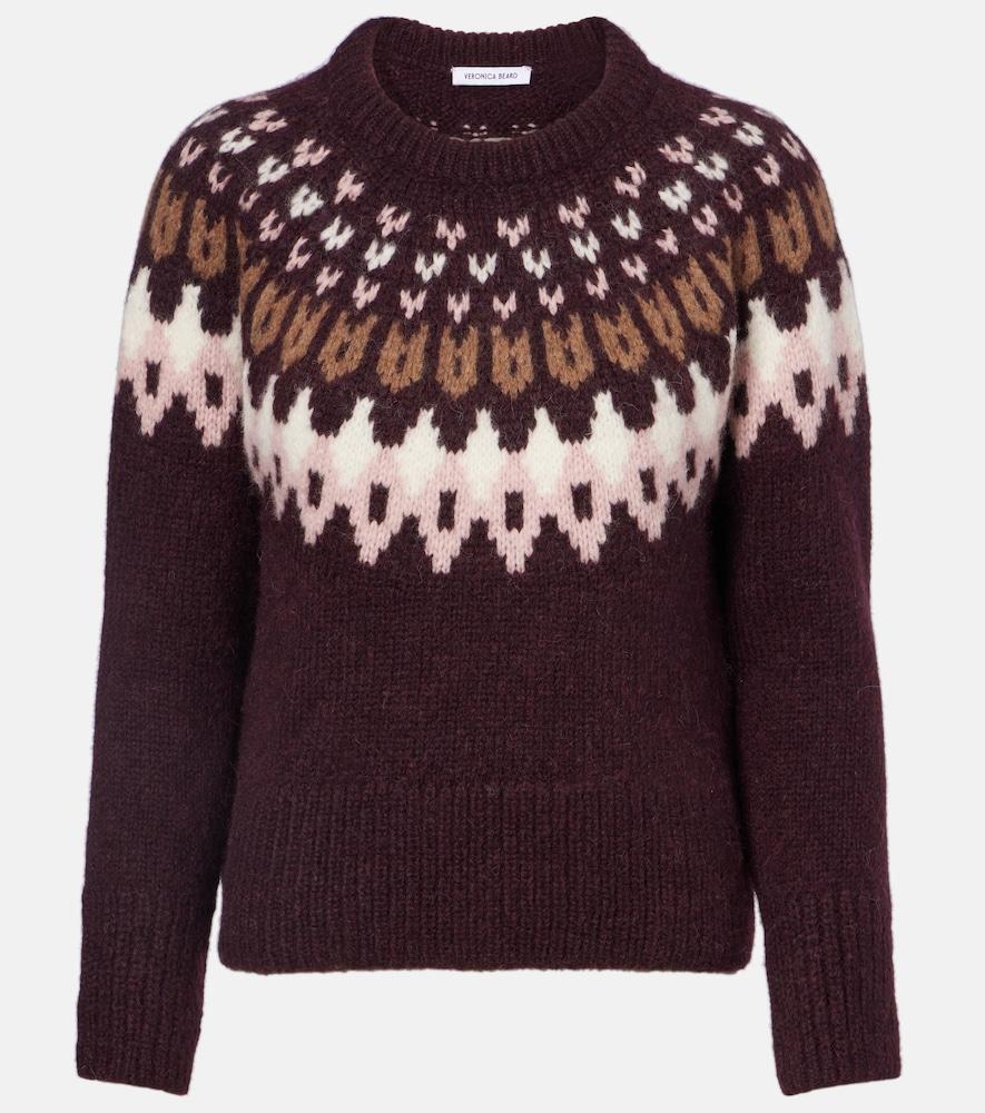 veronica beard anne fair isle wool