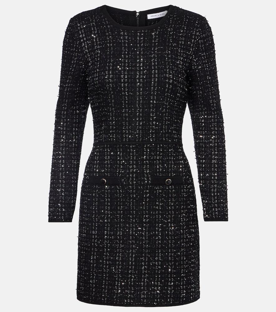 veronica beard channing tweed minidress