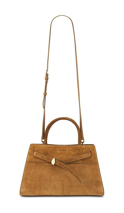 veronica beard dash bag in brown.