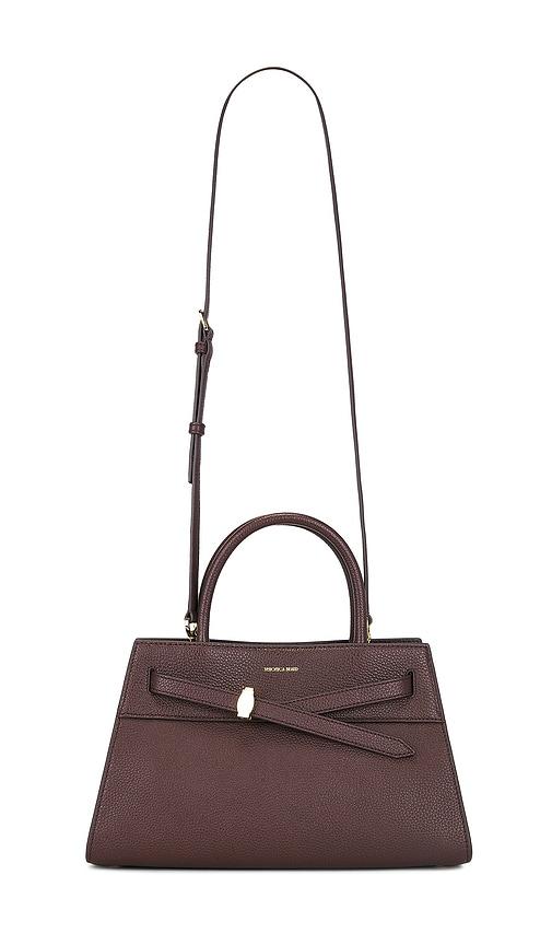 veronica beard dash bag in brown.