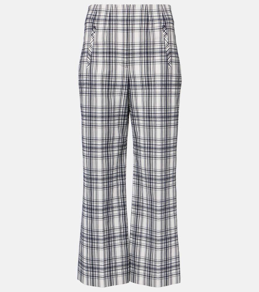 veronica beard dova plaid cotton