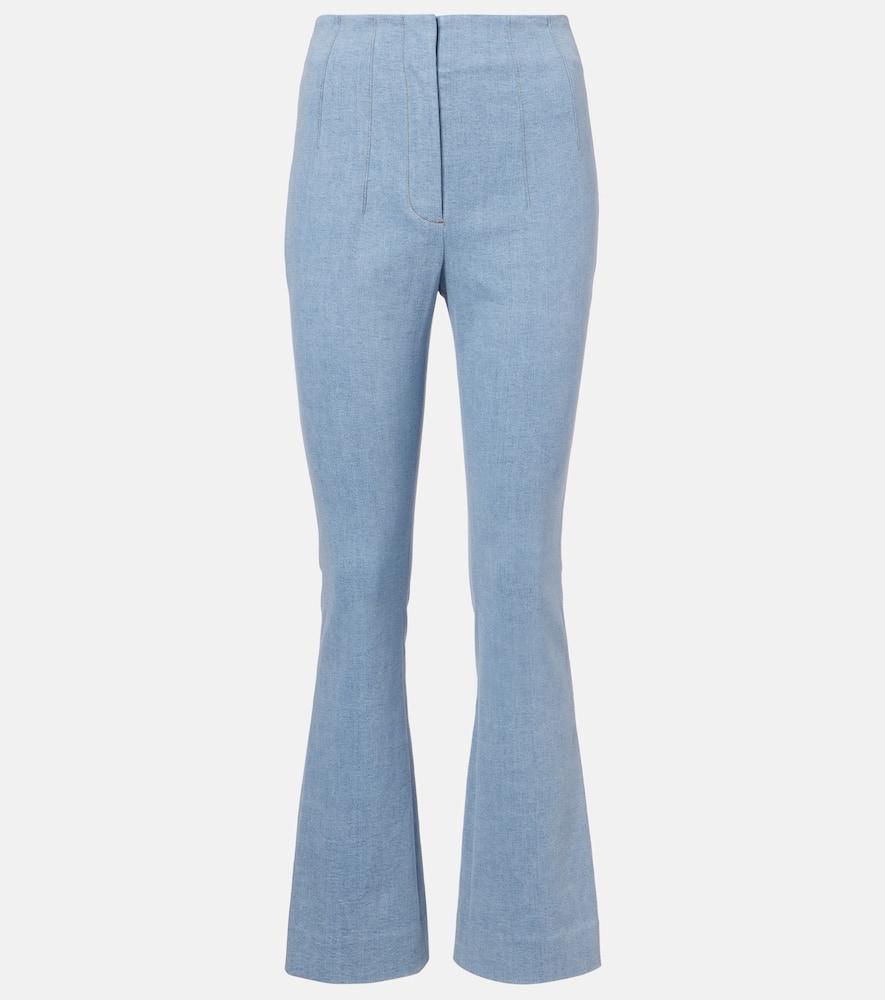 veronica beard hawthorne flared jeans