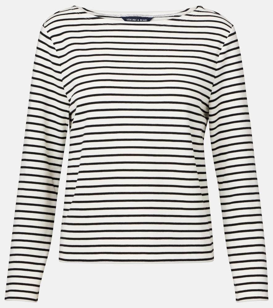 veronica beard hovey striped top