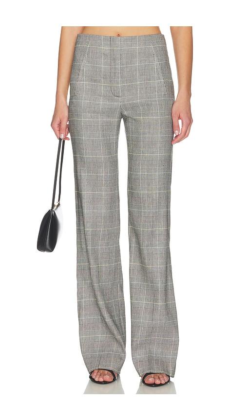 veronica beard jude pant in grey.