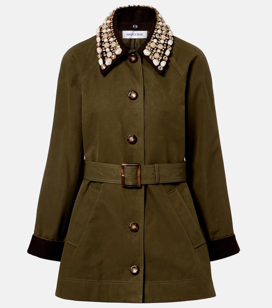 veronica beard langham embellished coat
