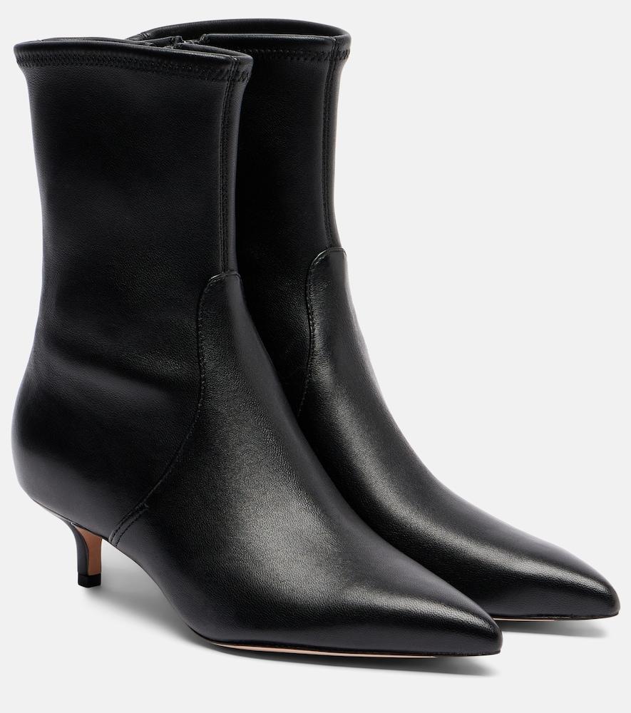 veronica beard lisa leather ankle boots