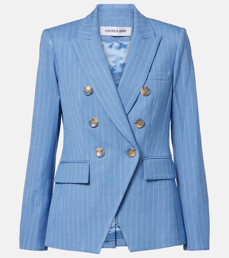 veronica beard miller pinstripe blazer