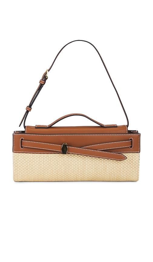 veronica beard raffia dash clutch in neutral,tan.