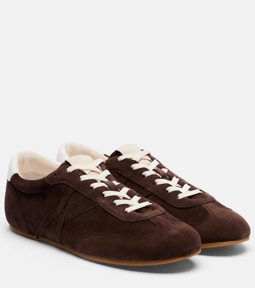 veronica beard riviera suede sneakers