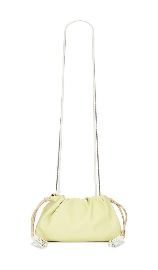 veronica beard small stash bag in sage.