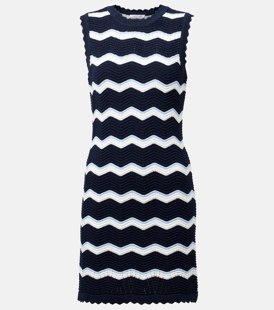 veronica beard templeton chevron cotton