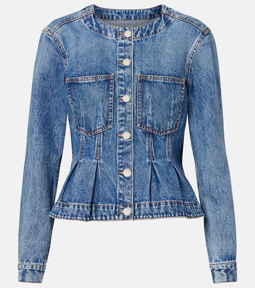 veronica beard zahara denim jacket