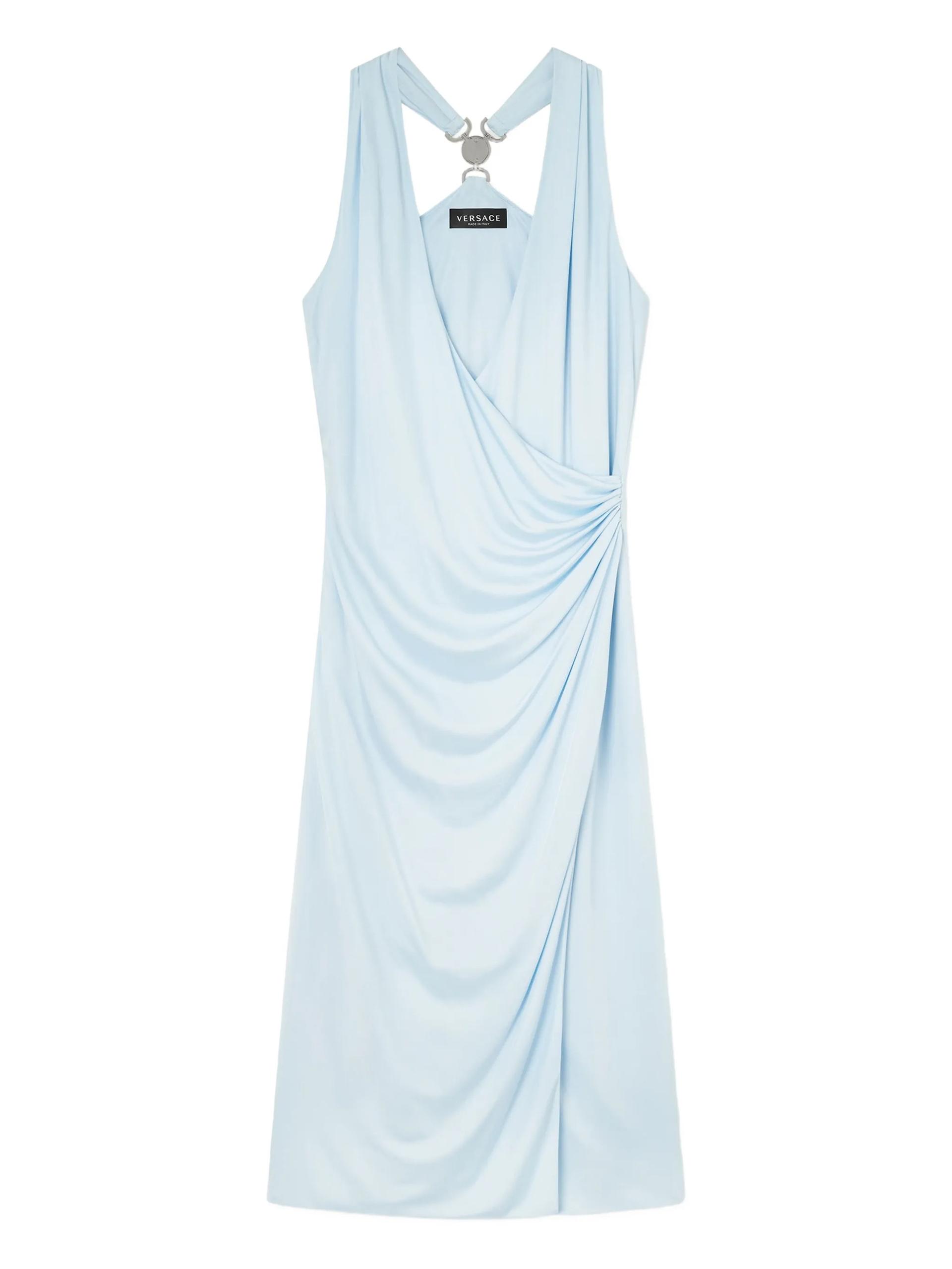 versace abito blue - women