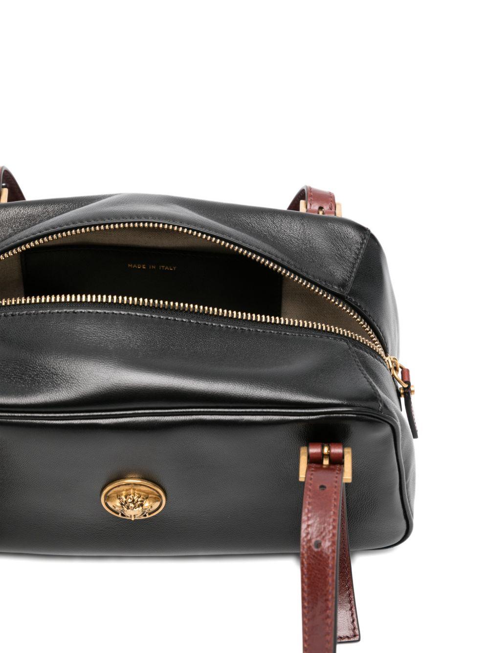 versace bags black outer: calf leather - women